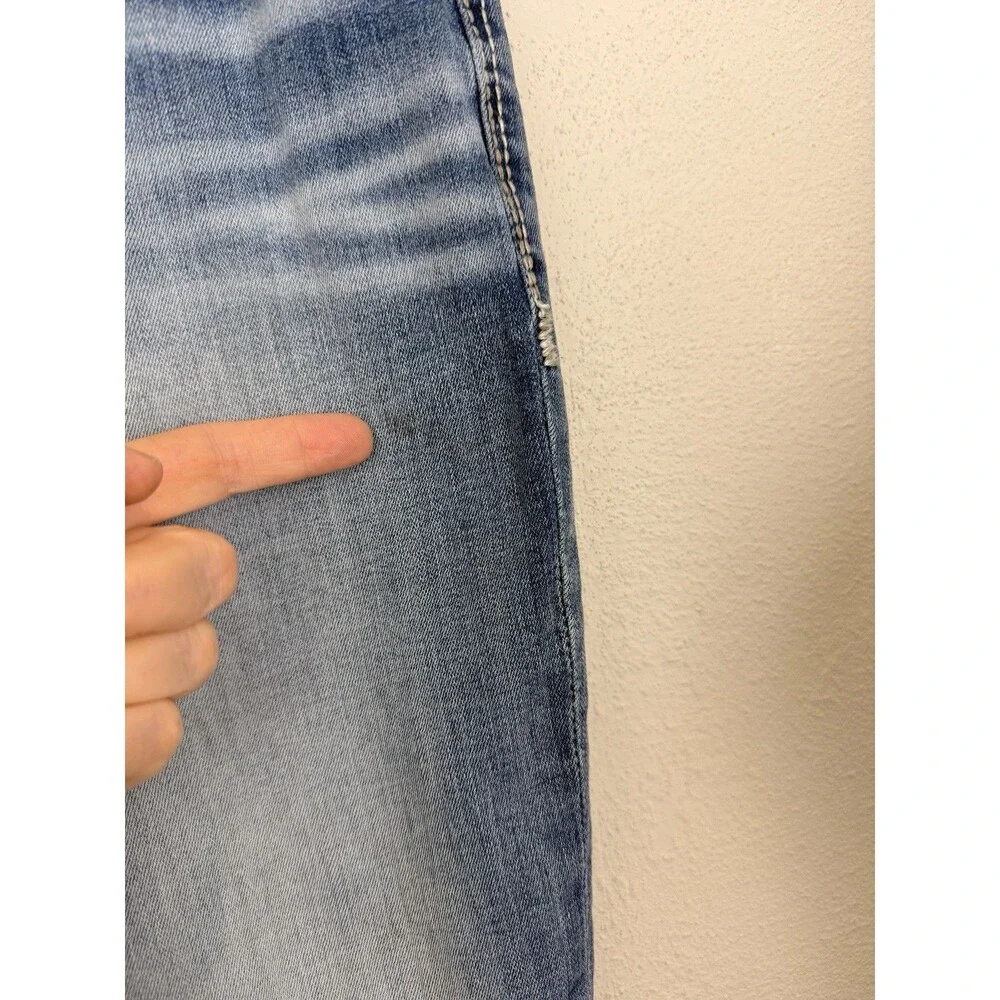 Salvage SLVG Buckle Havoc Straight Slim Fit Jeans Mens Sz 34S (Actual 32x29)
